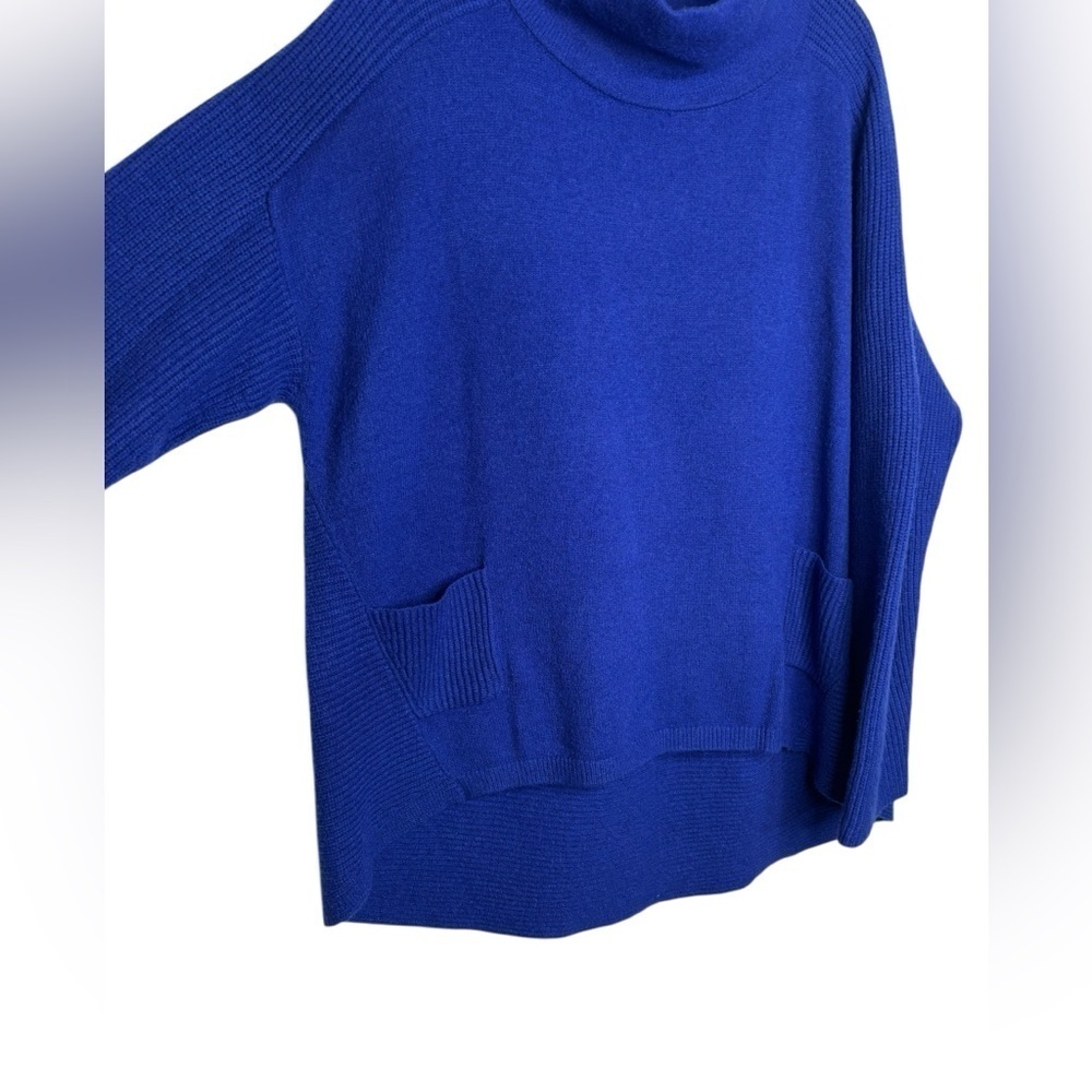 Ulla Popkin Blue Knit Pullover High Low Sweater Size 20/22 - Picture 2 of 10